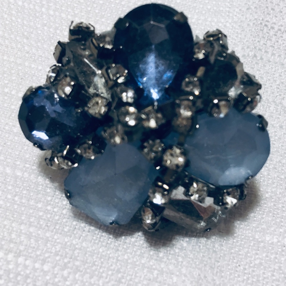 Blue statement ring - Picture 3 of 4